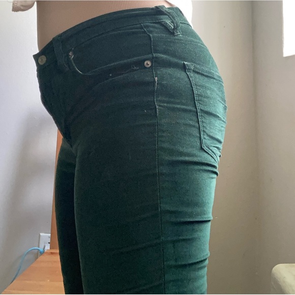 Green Velvet J Crew Jeans - Picture 9 of 13